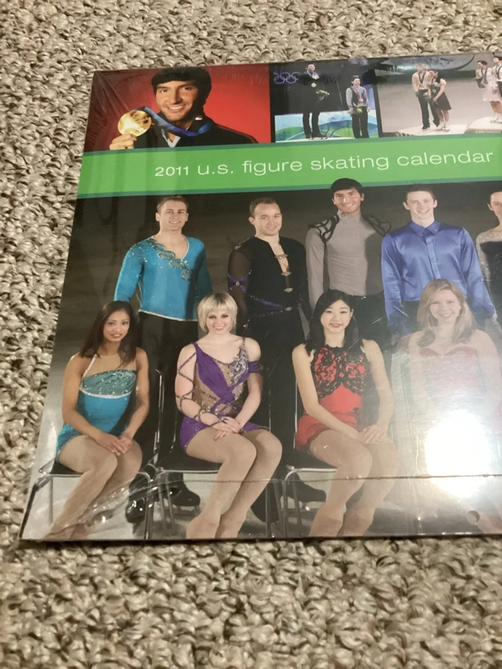 2011 U.S. Figure Skating Wall Calendar - Sealed - Full Color